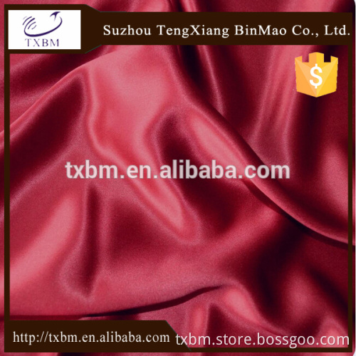 Customize pur 100%silk satin/ charmeuse fabric for lady garments